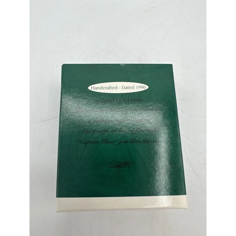 🎅 Hallmark Keepsake Miniature Ornament – Message For Santa (1996) – EUC 🎄‎